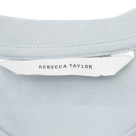 Rebecca Taylor Gray Muscle Tank Shirt Size Medium - Picture 5 of 8